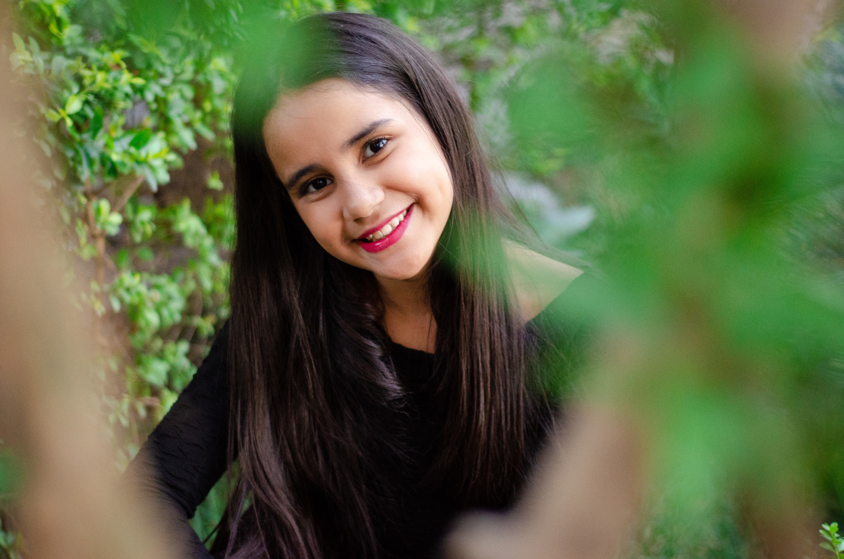 Ensaio Juvenil Retratos menina sorrindo Belo Horizonte 