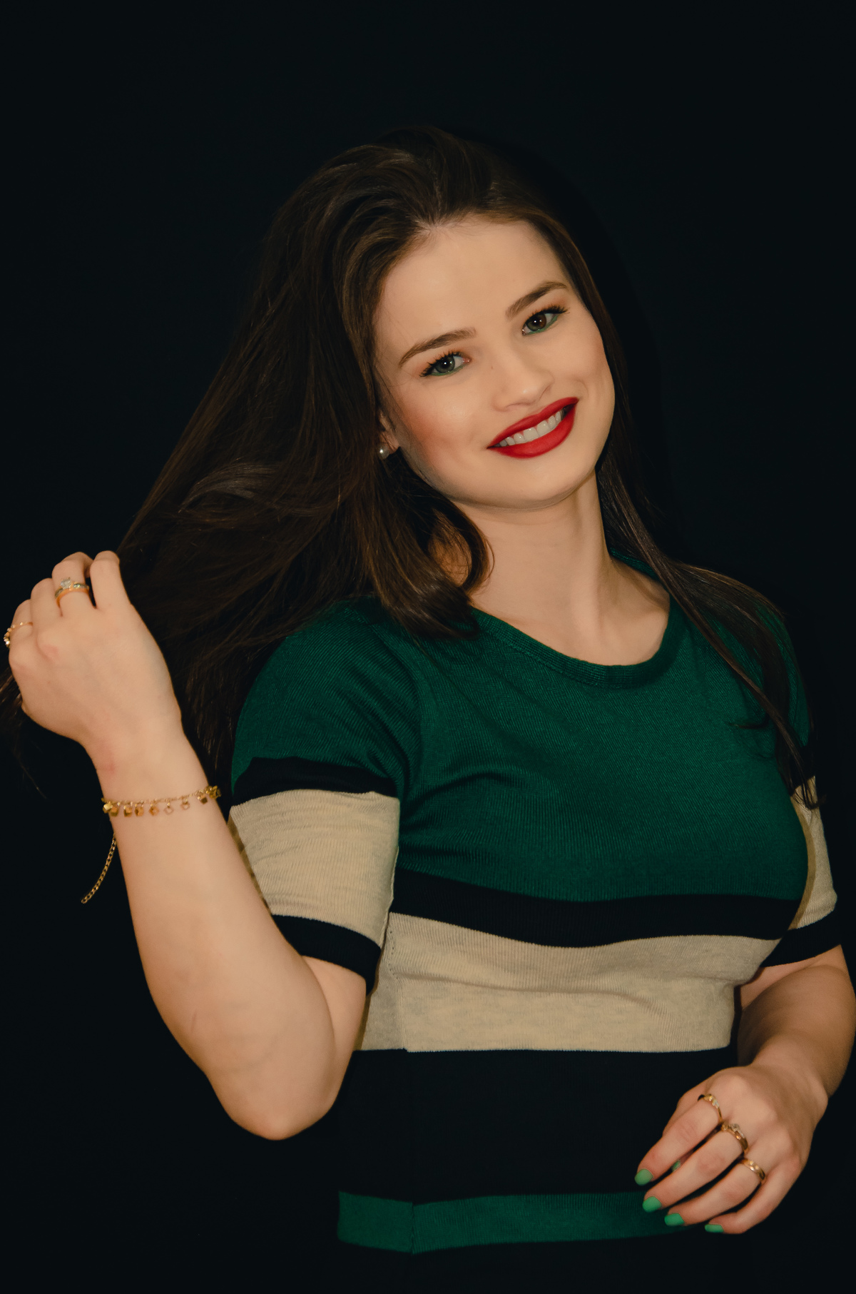 Ensaio feminino sorriso