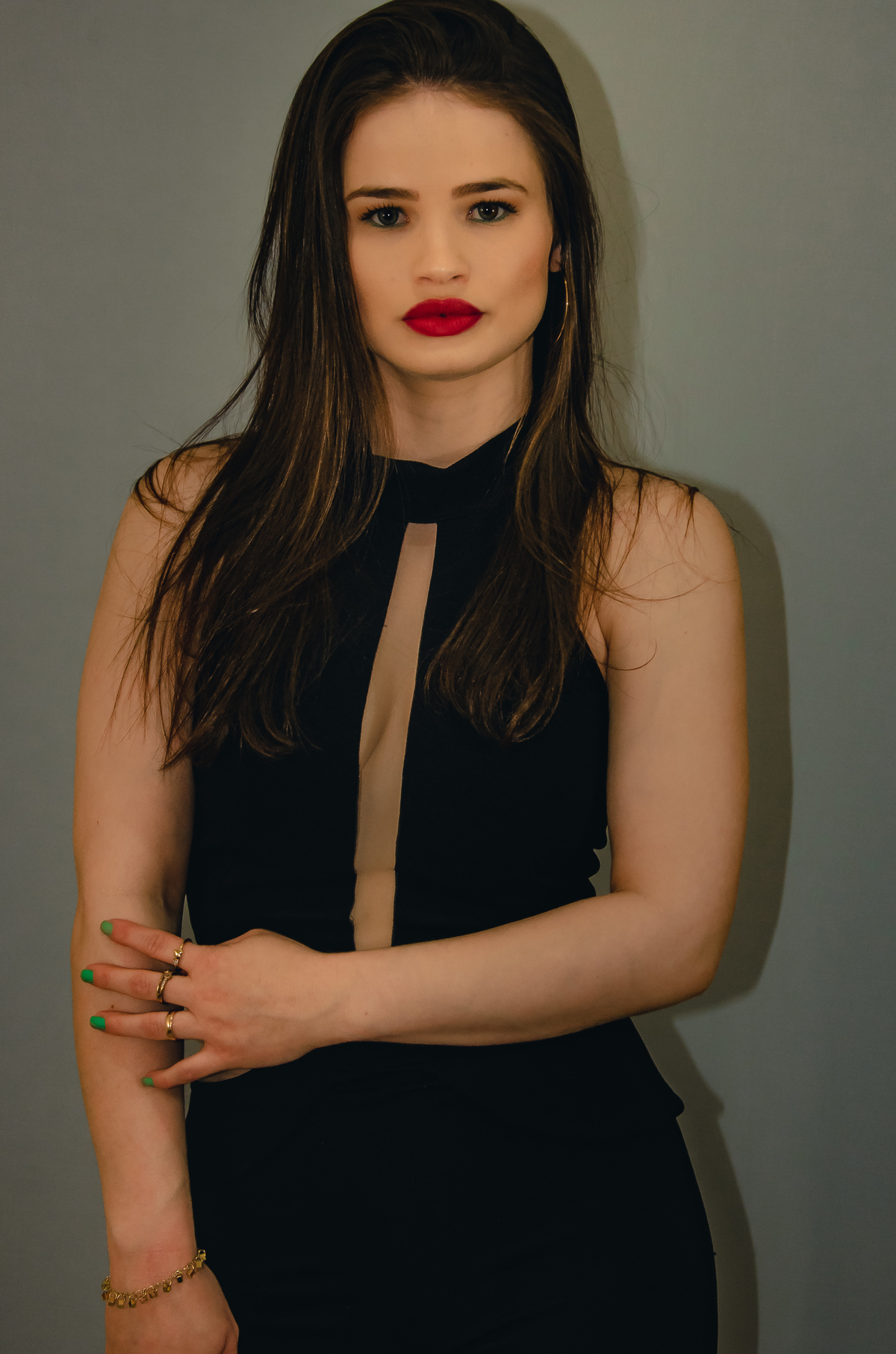 Ensaio feminino em estúdio 