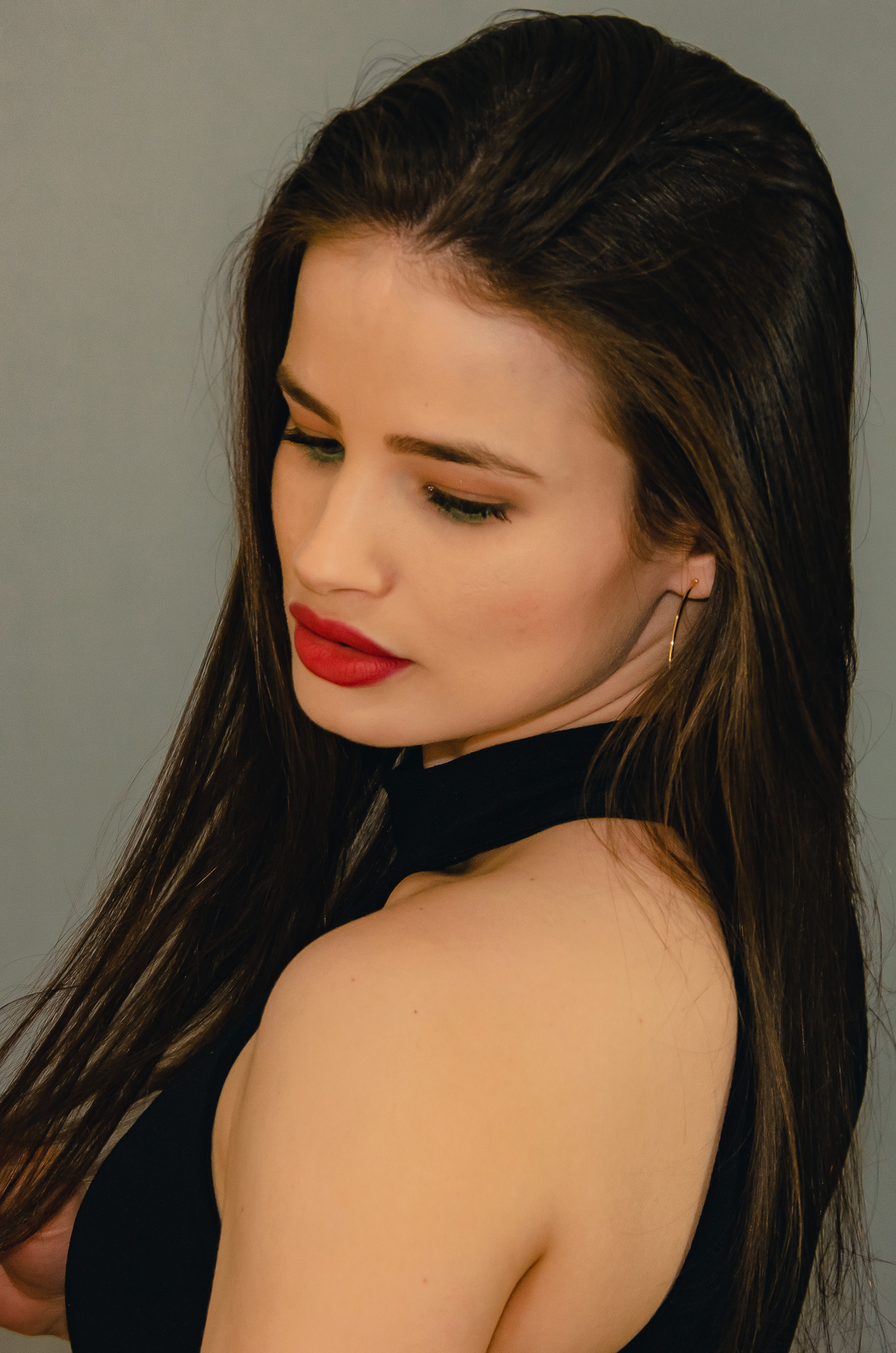 Retrato feminino sorriso