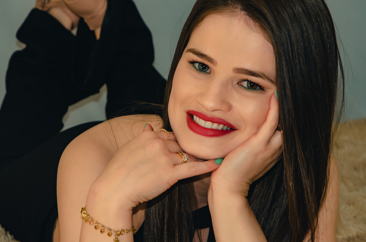 Ensaio feminino em estúdio em Belo Horizonte 