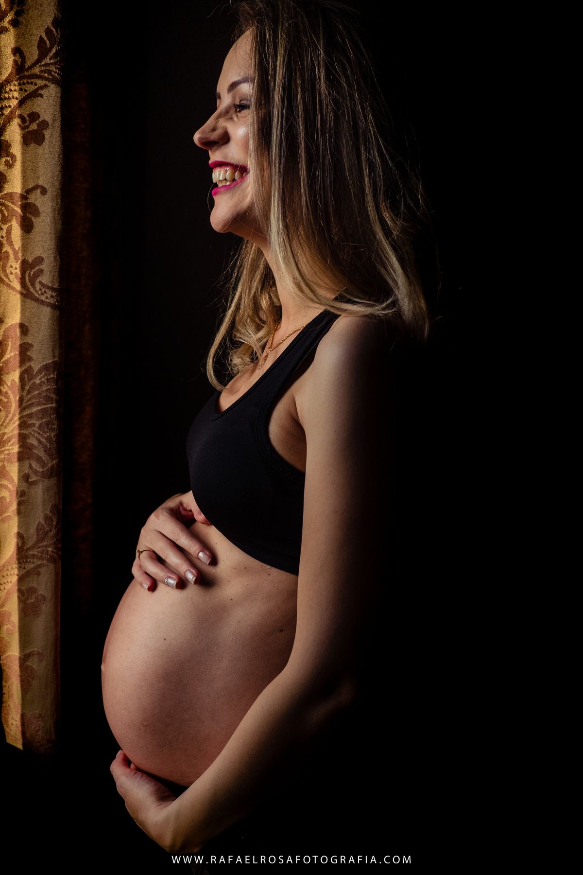 retrato de gestante