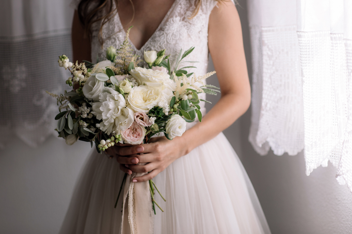 o ramo da noiva