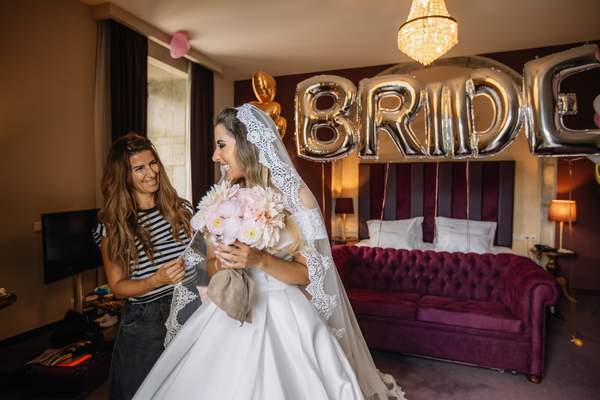 maquilhadora Inês franco em casamento