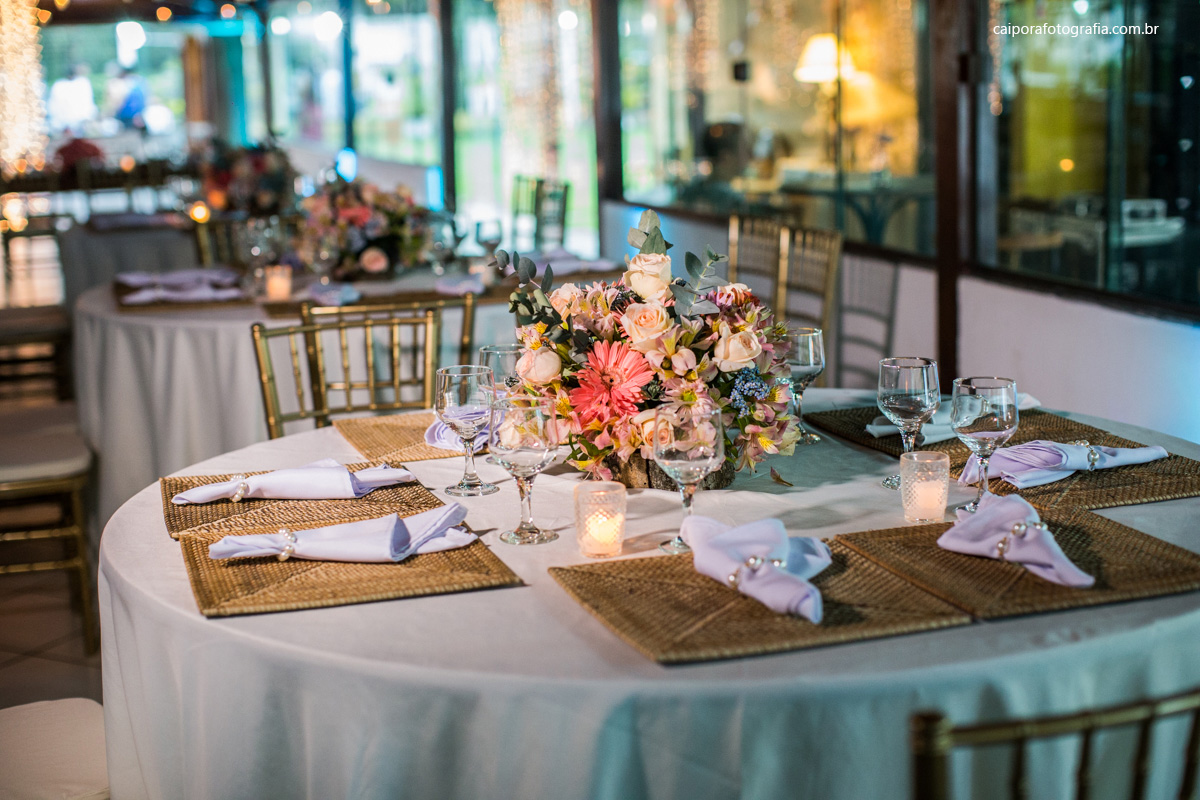 Decoração de casamento de dia