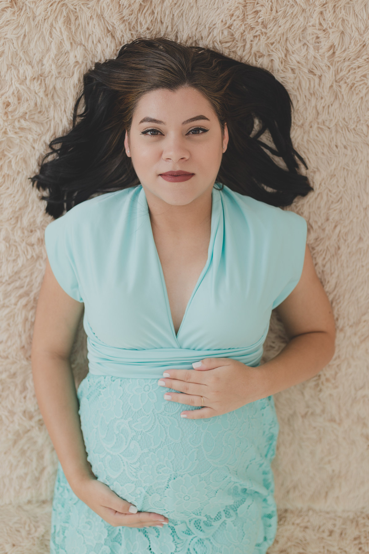 Ensaio Gestante Estúdio - Gestante Íris