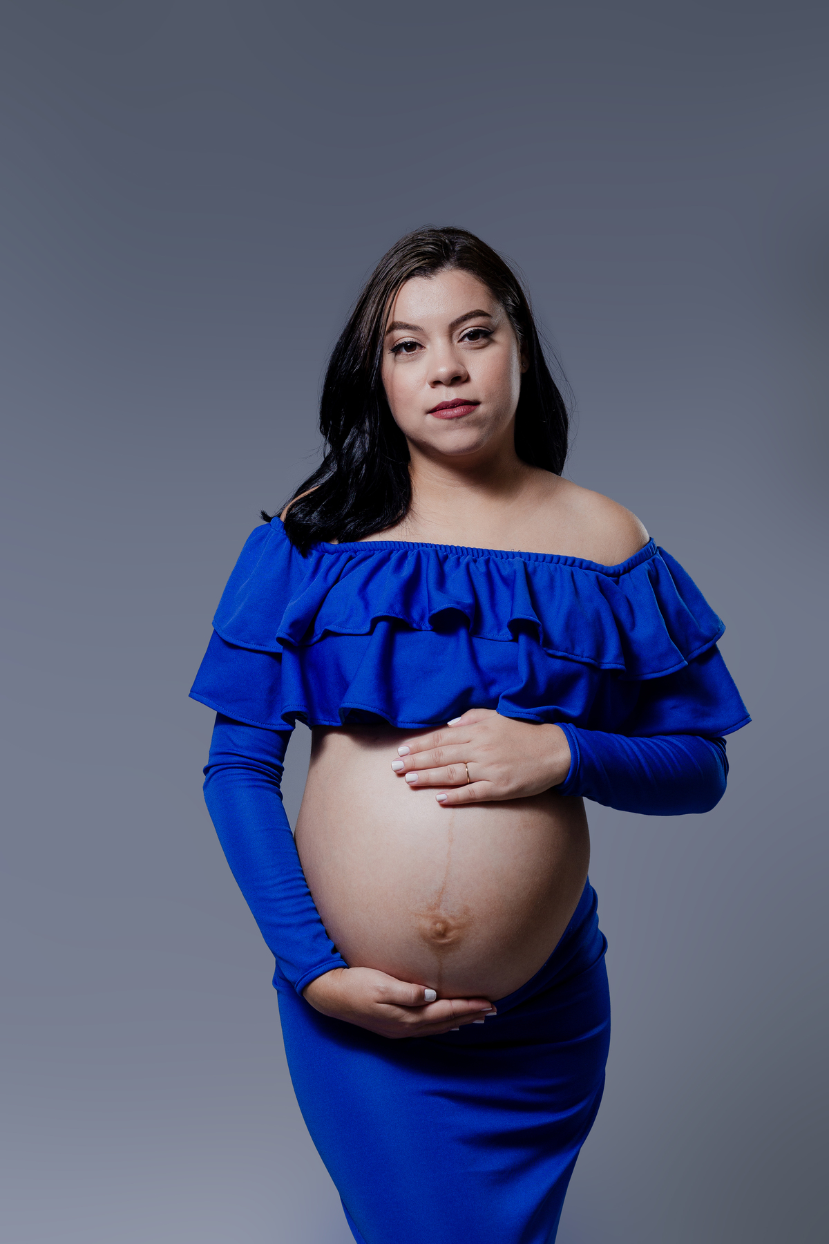 Ensaio Gestante Estúdio - Gestante Íris