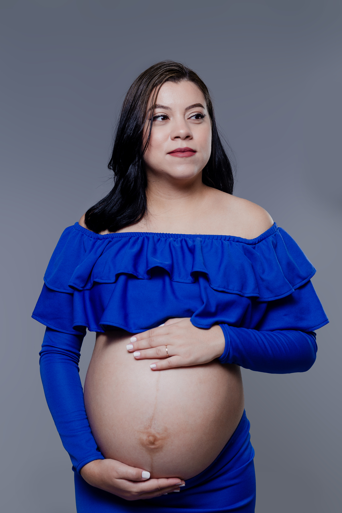 Ensaio Gestante Estúdio - Gestante Íris