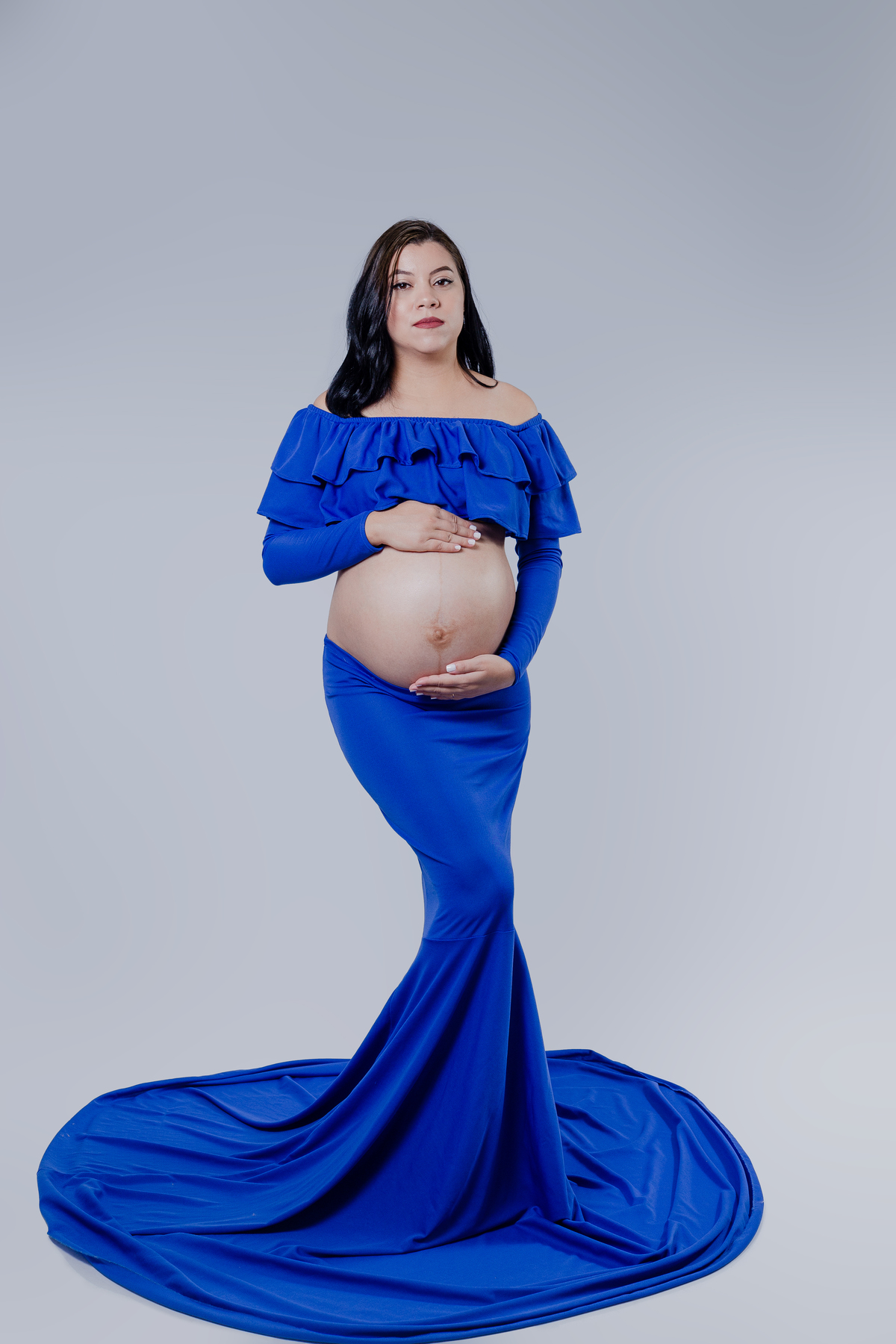 Ensaio Gestante Estúdio - Gestante Íris