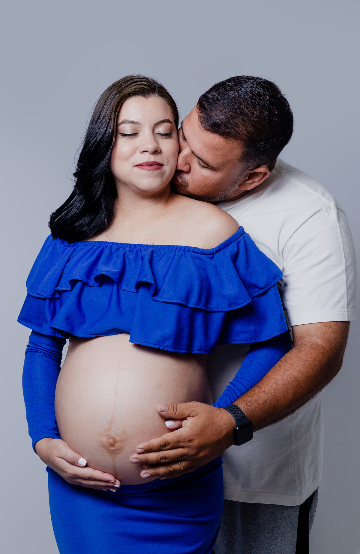 Ensaio Gestante Estúdio - Gestante Íris