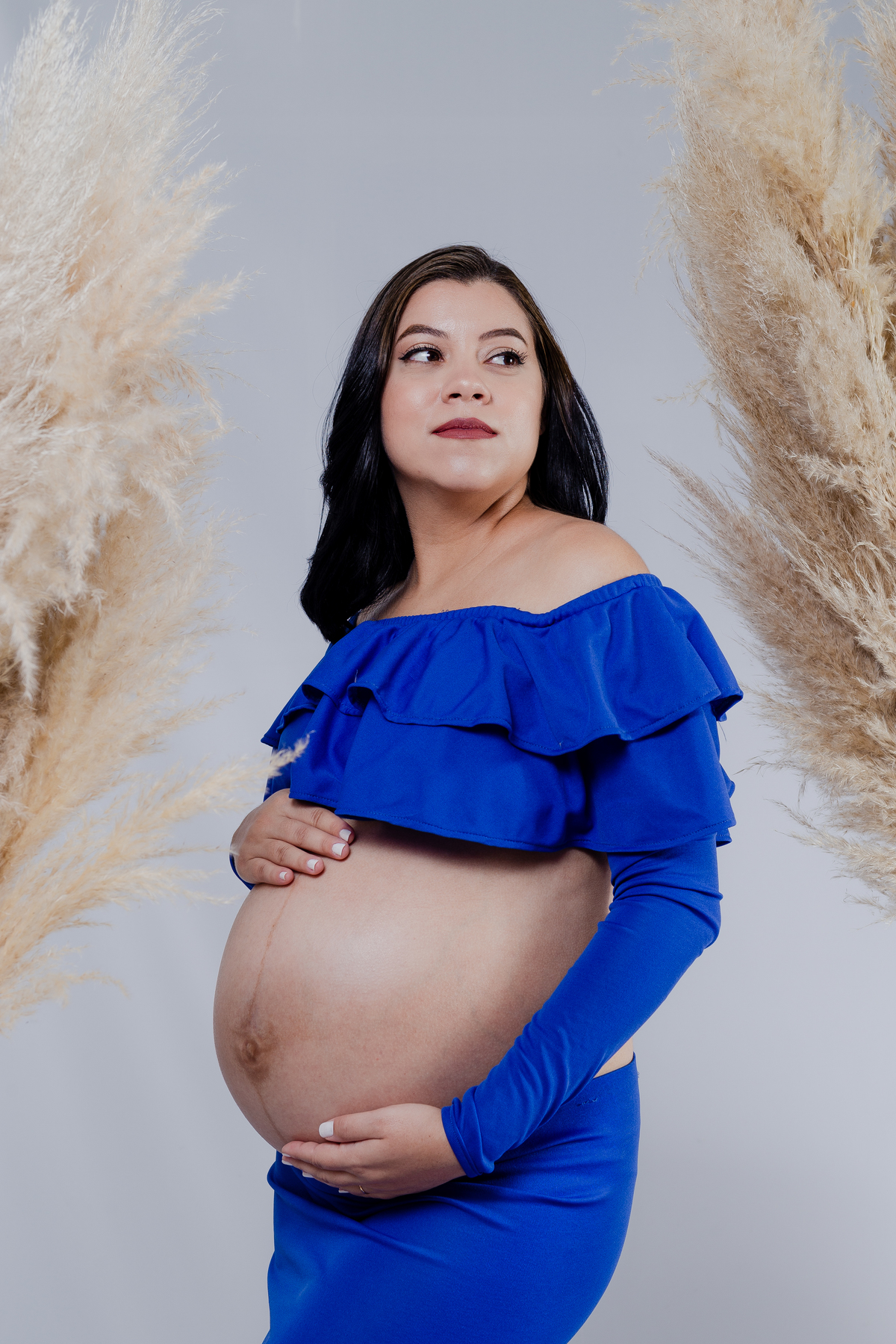 Ensaio Gestante Estúdio - Gestante Íris