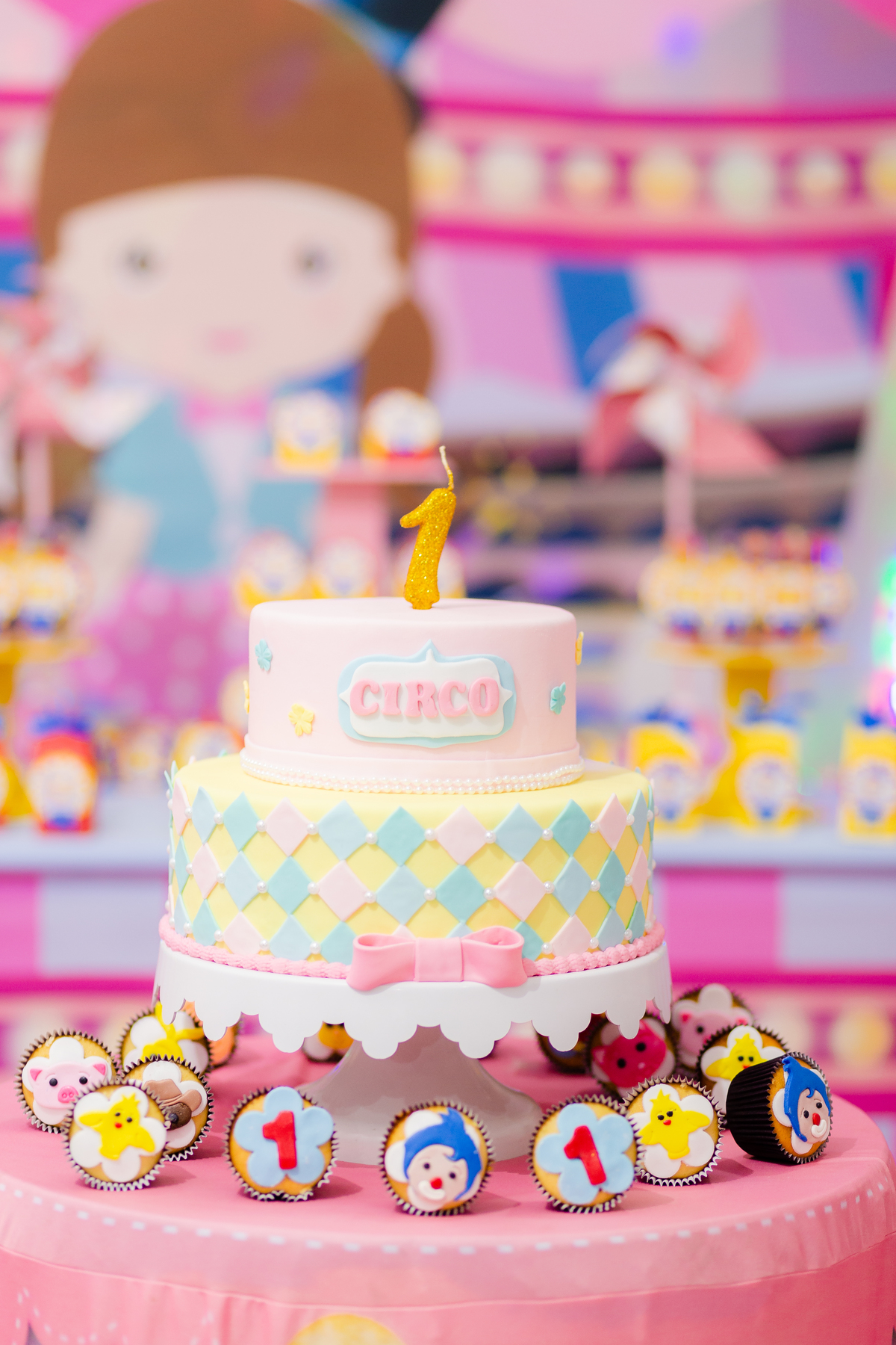 Festa Infantil - Fotografia de Festa - 1 ano da Vallentina