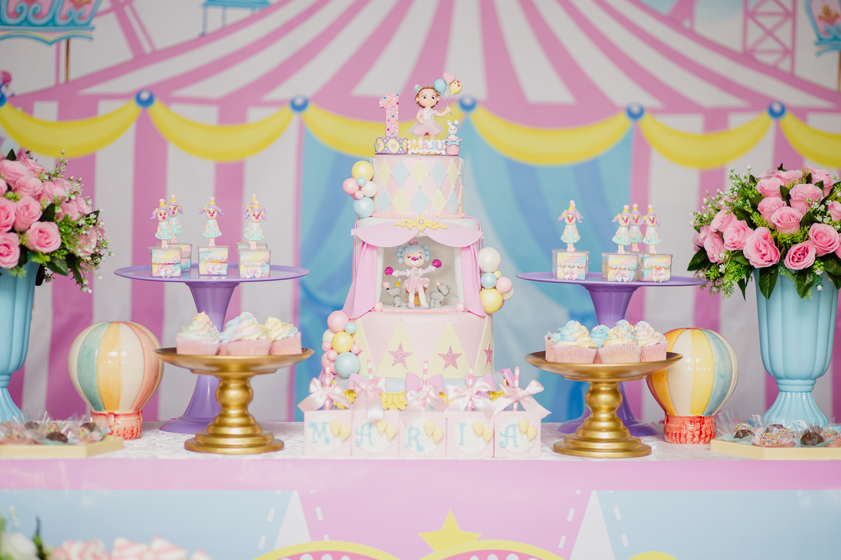 Festa Infantil - Aniversário 1 ano - Fotografia de evento - Maria Júlia