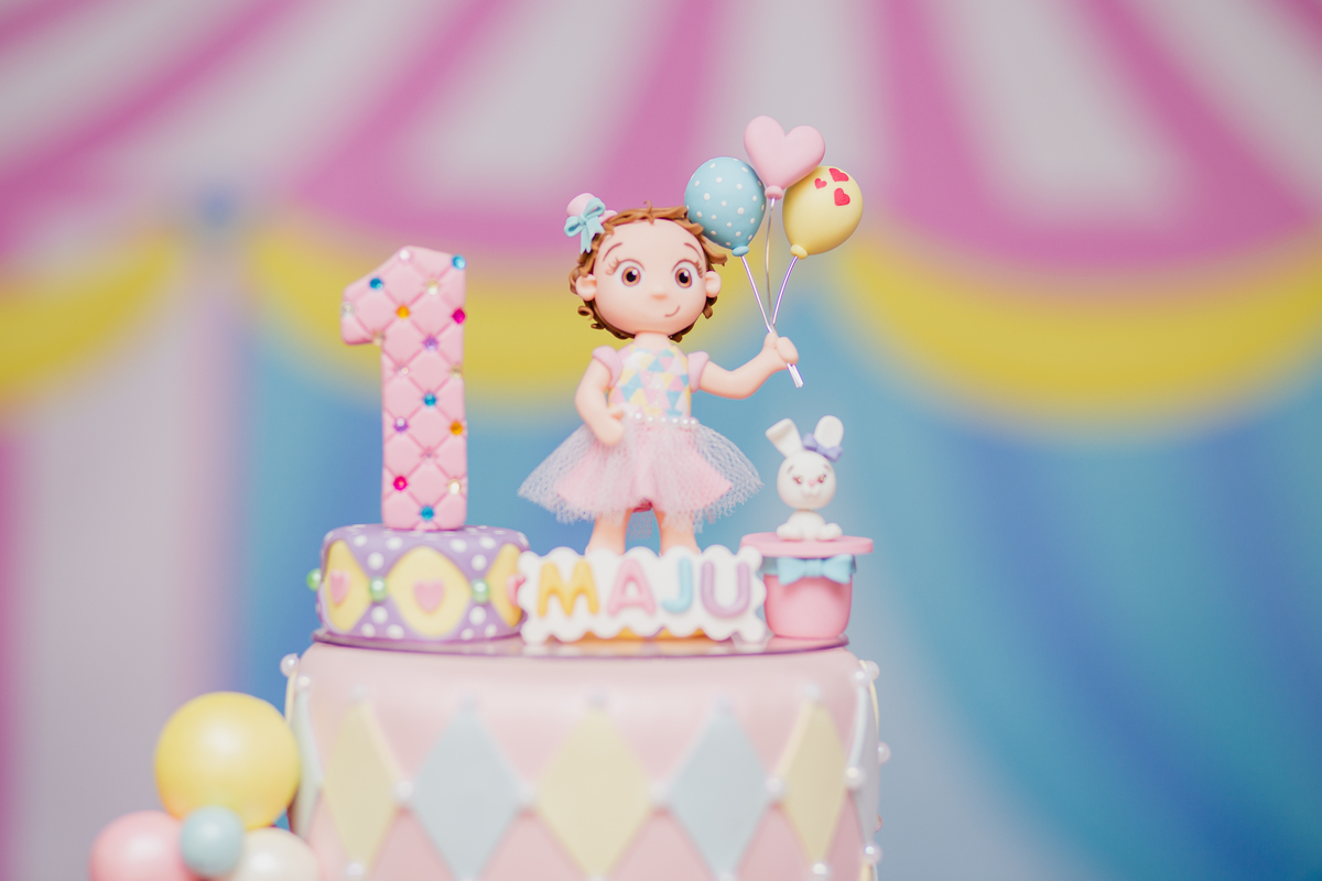 Festa Infantil - Aniversário 1 ano - Fotografia de evento - Maria Júlia