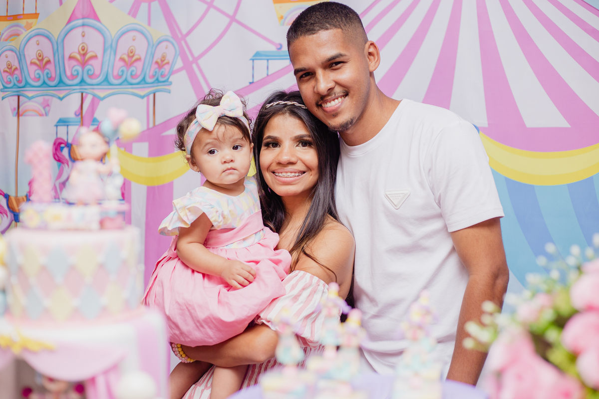 Festa Infantil - Aniversário 1 ano - Fotografia de evento - Maria Júlia