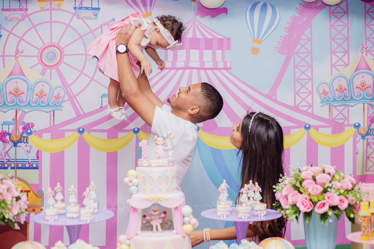 Festa Infantil - Aniversário 1 ano - Fotografia de evento - Maria Júlia