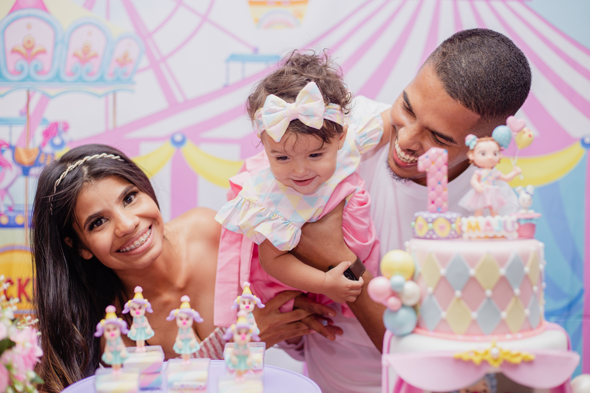 Festa Infantil - Aniversário 1 ano - Fotografia de evento - Maria Júlia