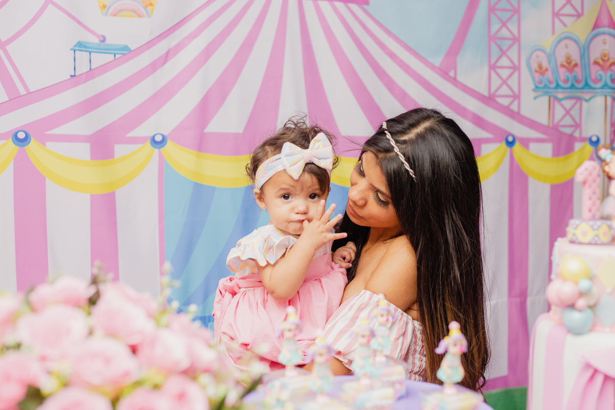 Festa Infantil - Aniversário 1 ano - Fotografia de evento - Maria Júlia