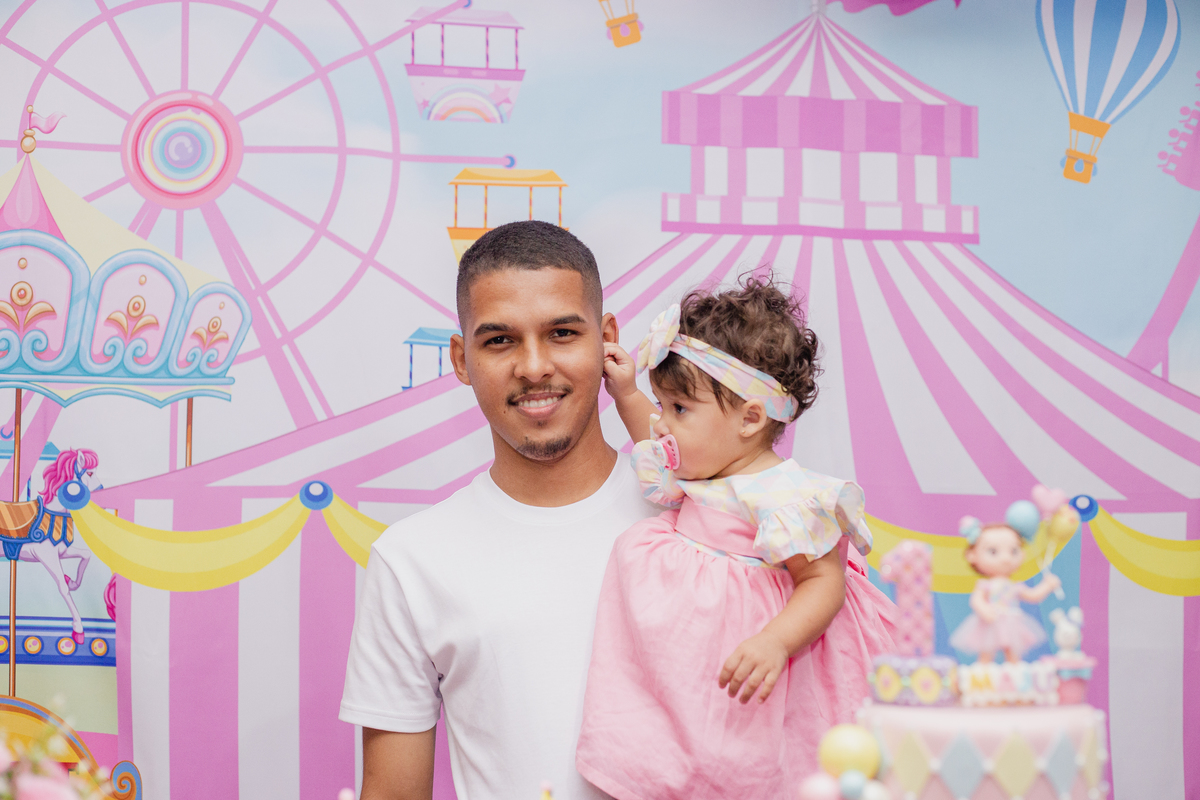 Festa Infantil - Aniversário 1 ano - Fotografia de evento - Maria Júlia