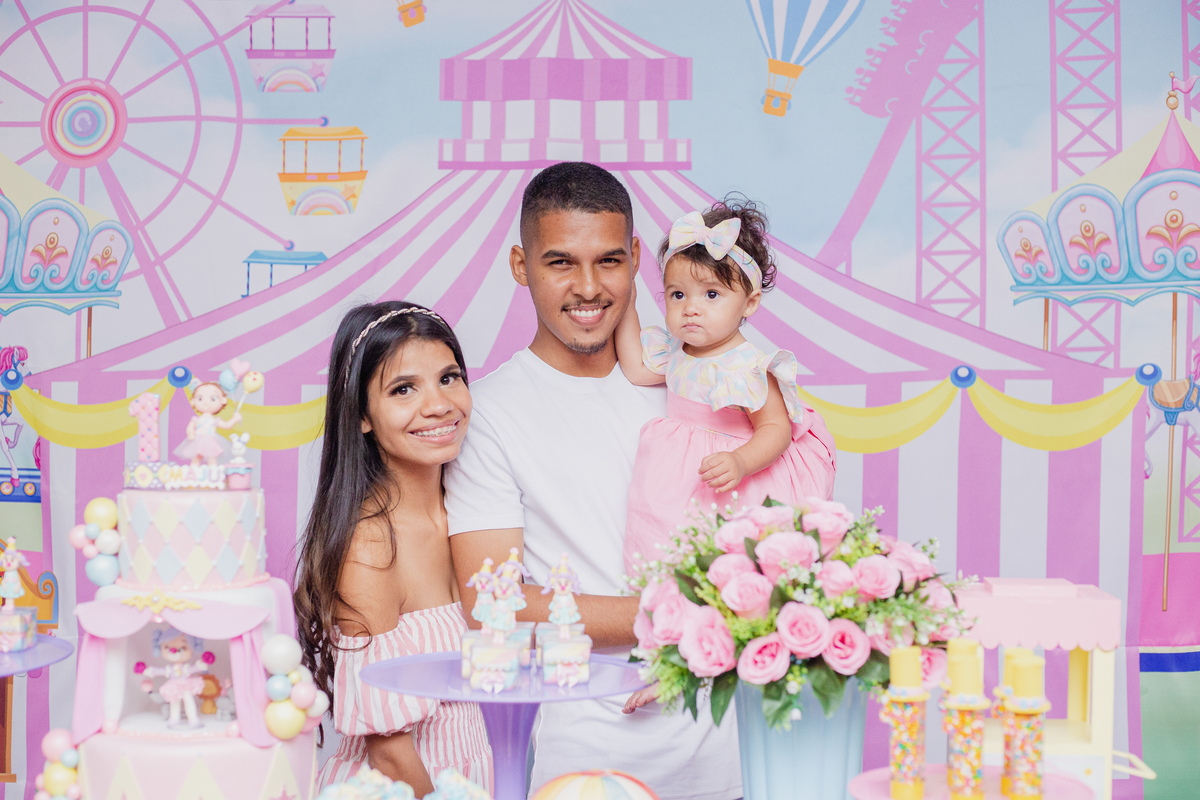 Festa Infantil - Aniversário 1 ano - Fotografia de evento - Maria Júlia