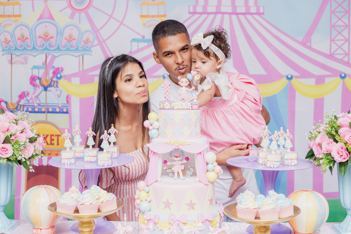 Festa Infantil - Aniversário 1 ano - Fotografia de evento - Maria Júlia