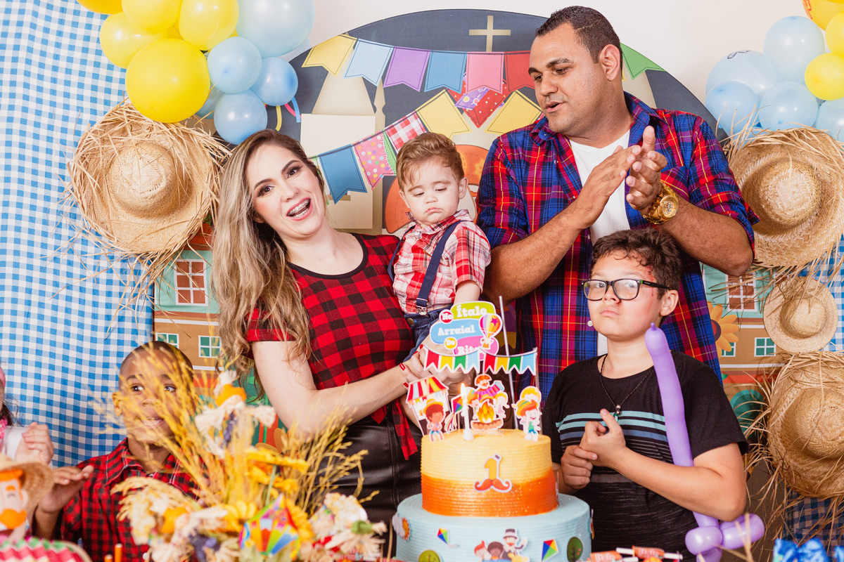 Festa Infantil - Fotografia de evento - Aniversário 1 ano - Ìtalo