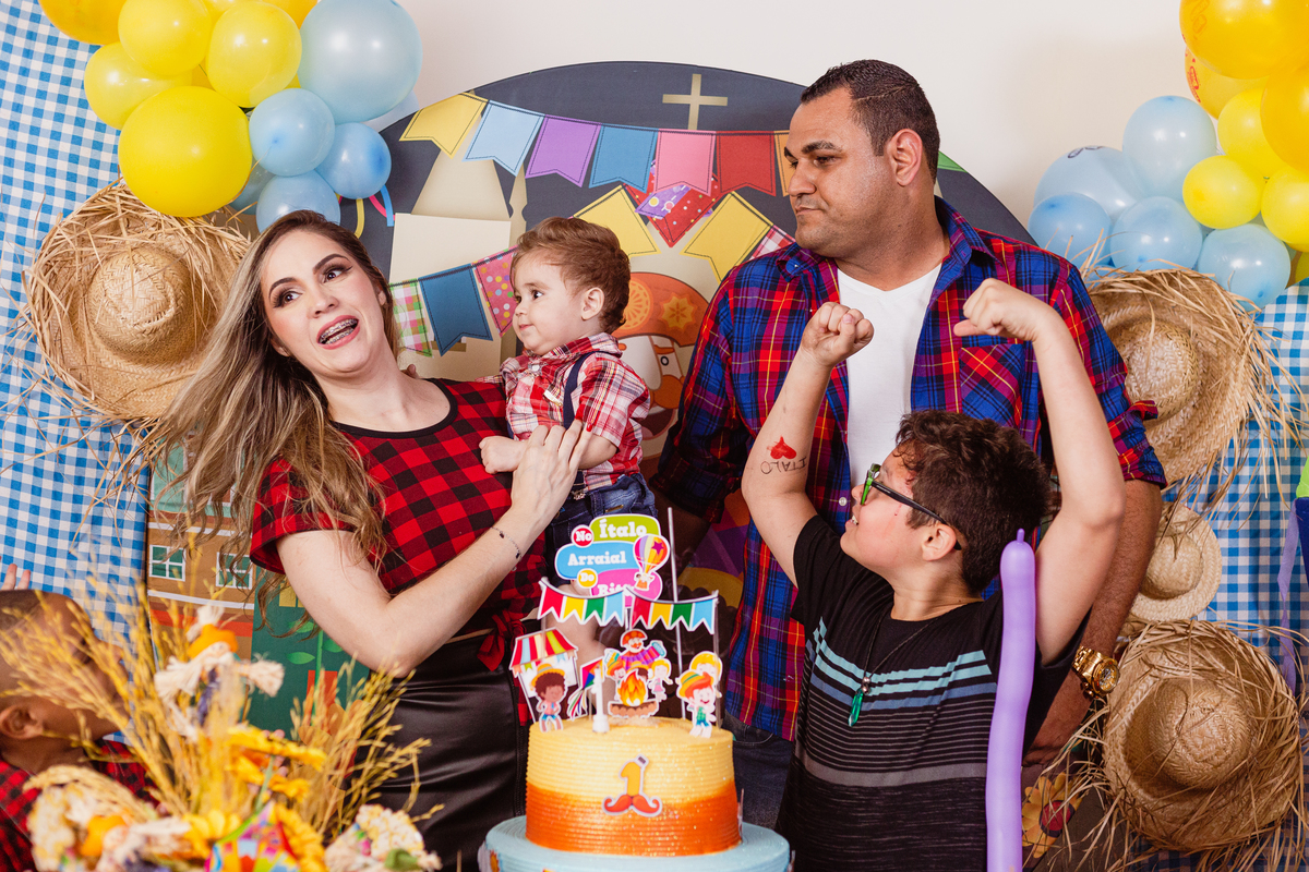 Festa Infantil - Fotografia de evento - Aniversário 1 ano - Ìtalo