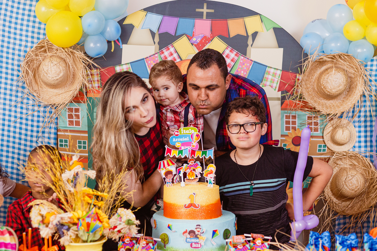 Festa Infantil - Fotografia de evento - Aniversário 1 ano - Ìtalo