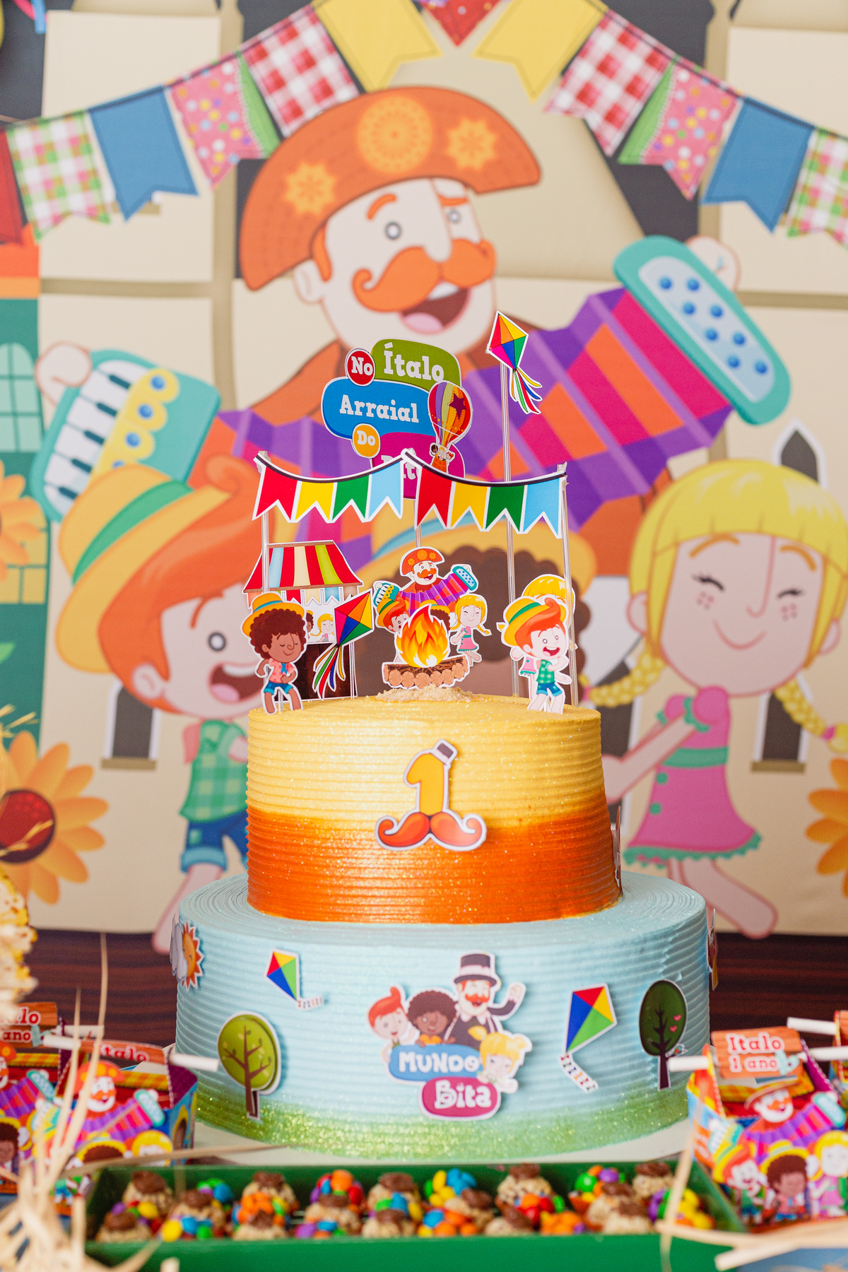 Festa Infantil - Fotografia de evento - Aniversário 1 ano - Ìtalo