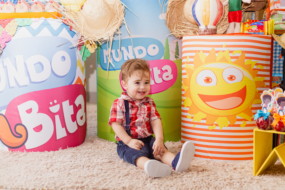 Festa Infantil - Fotografia de evento - Aniversário 1 ano - Ìtalo