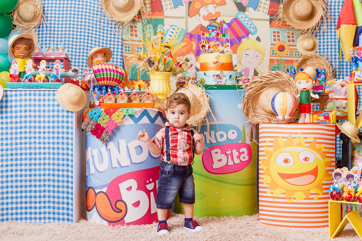 Festa Infantil - Fotografia de evento - Aniversário 1 ano - Ìtalo