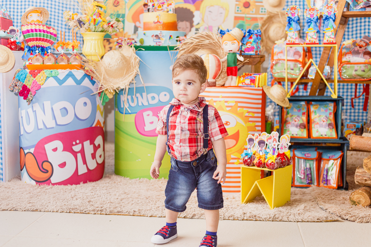 Festa Infantil - Fotografia de evento - Aniversário 1 ano - Ìtalo