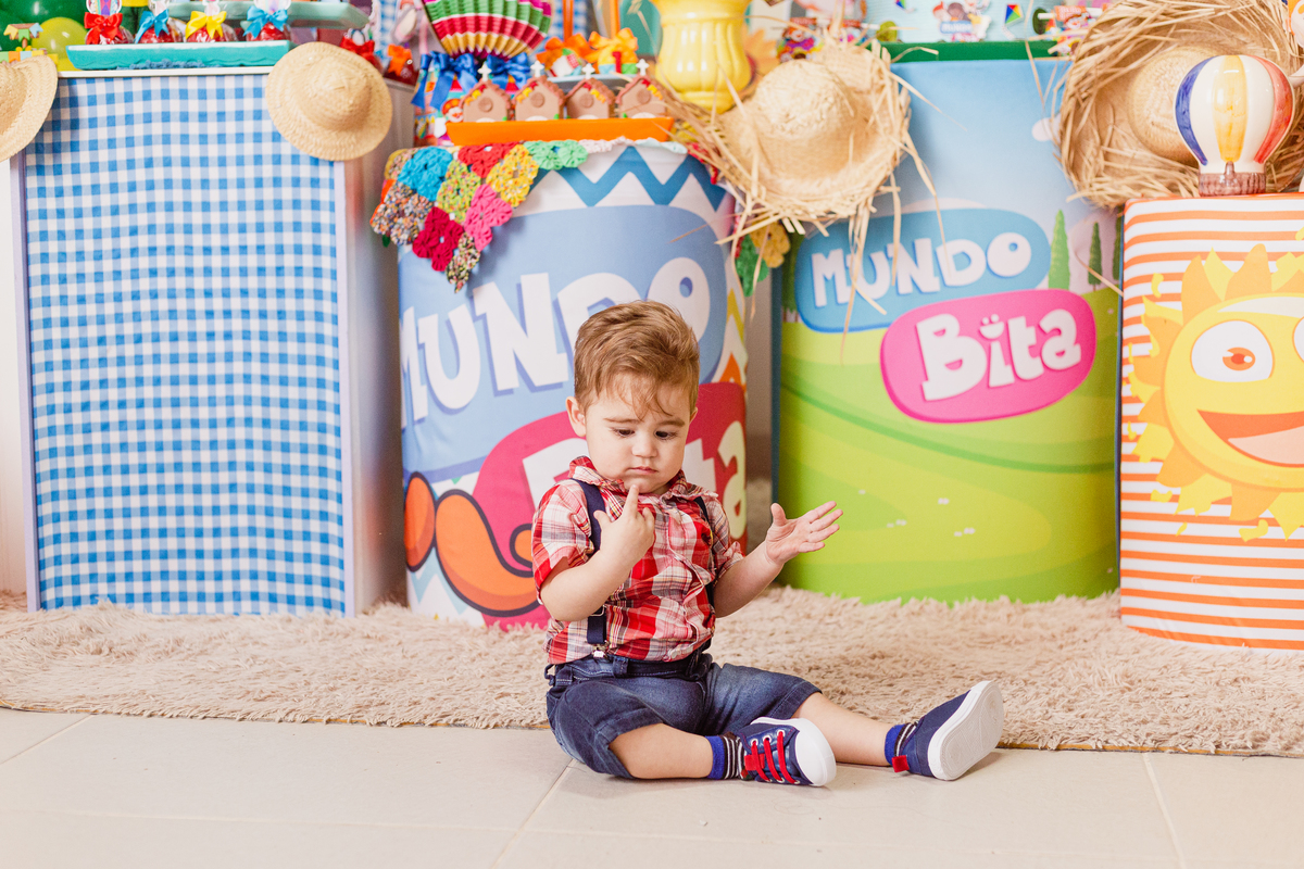Festa Infantil - Fotografia de evento - Aniversário 1 ano - Ìtalo