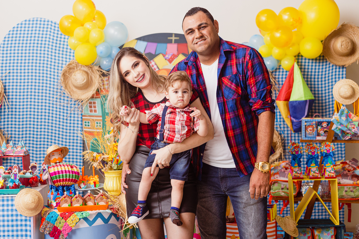 Festa Infantil - Fotografia de evento - Aniversário 1 ano - Ìtalo