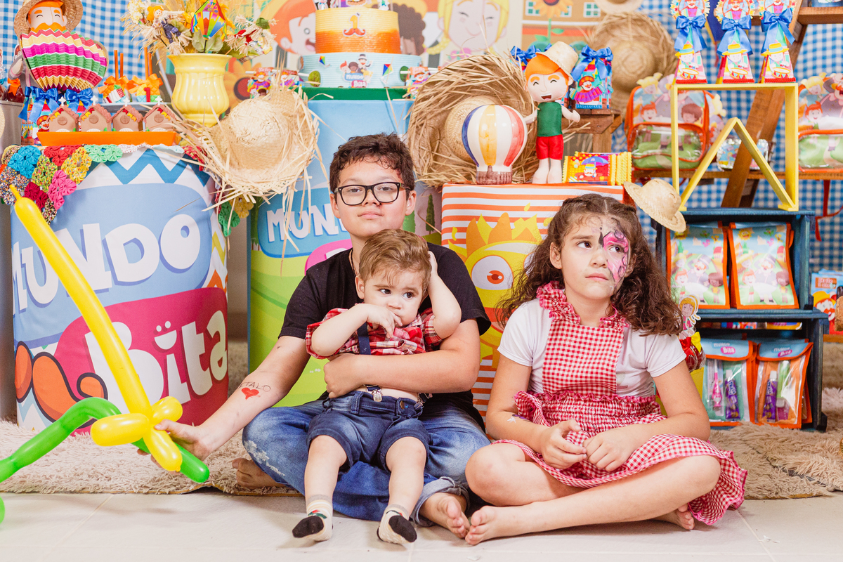 Festa Infantil - Fotografia de evento - Aniversário 1 ano - Ìtalo