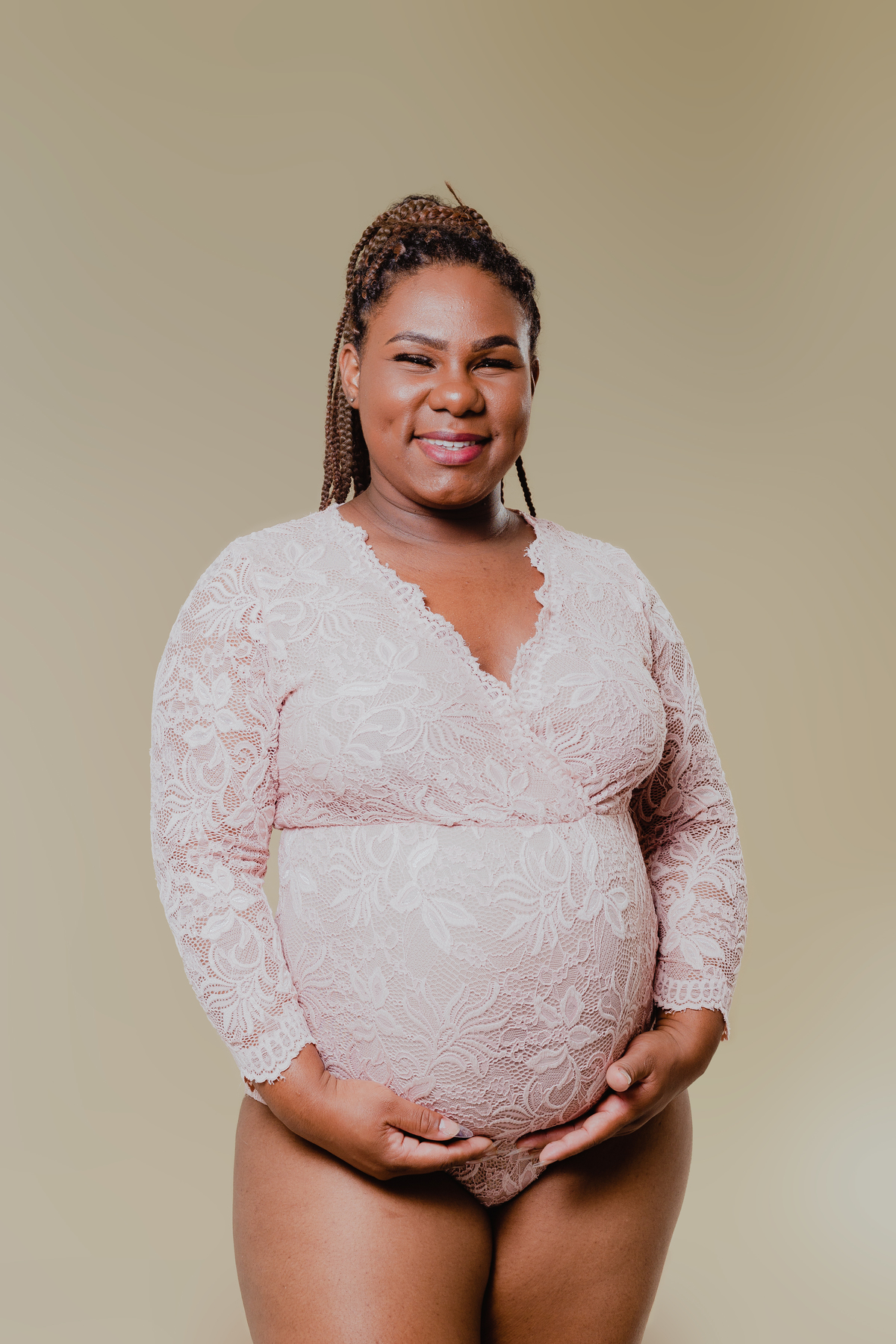 Ensaio Gestante - Ensaio estúdio - Gestante Rayssa