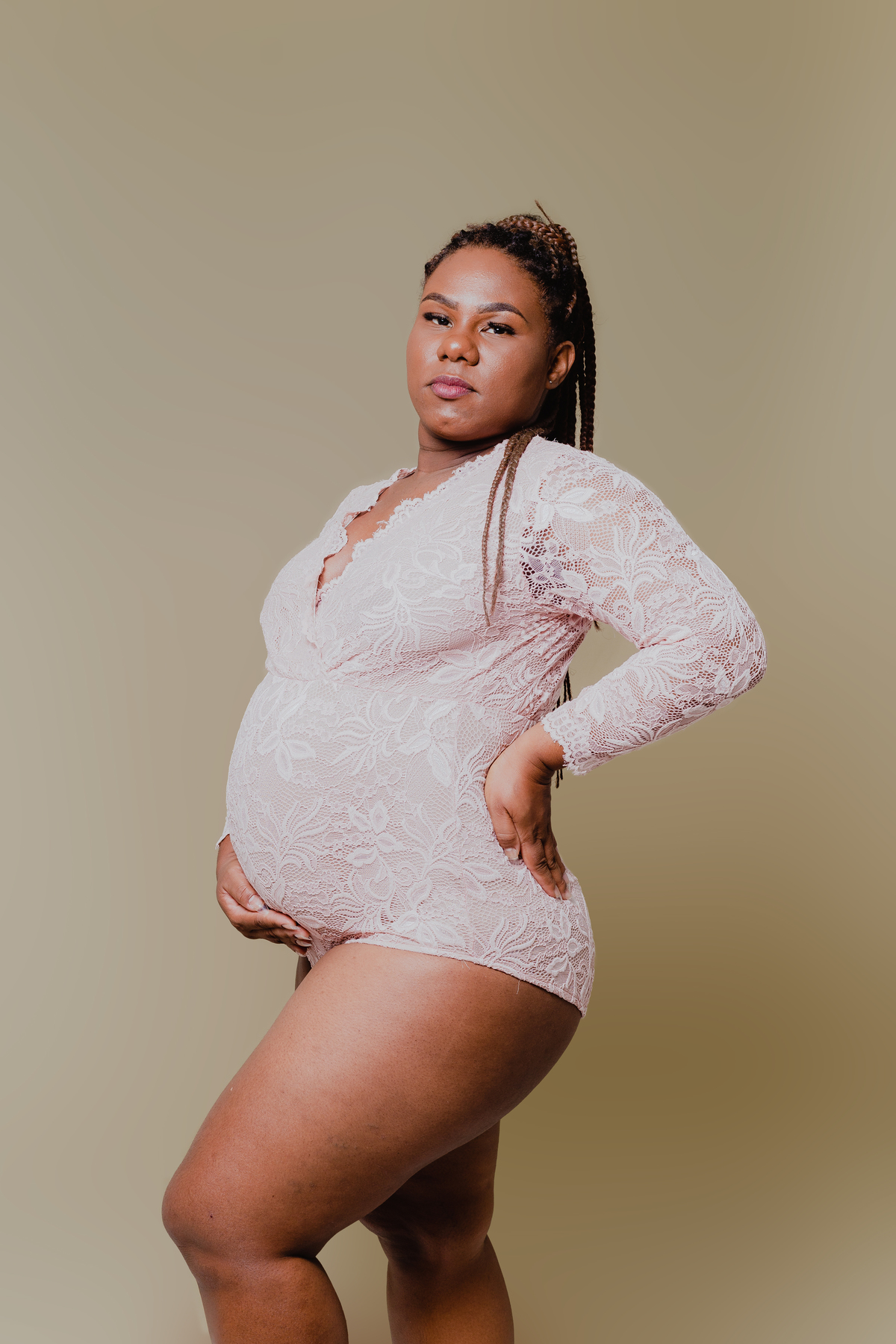 Ensaio Gestante - Ensaio estúdio - Gestante Rayssa