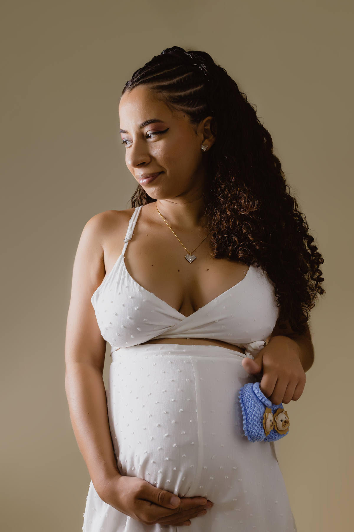 Ensaio Gestante - Ensaio estúdio - Ensaio de gestante Estudio - Gestante Jennyfher