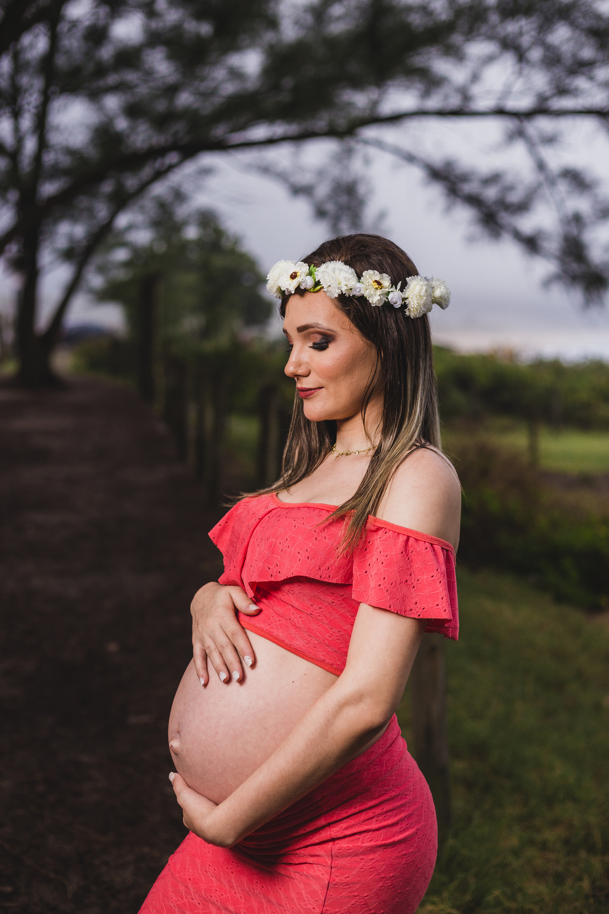 Ensaio de Gestante - Ensaio de Gestante Praia de Grumari, RJ - Aline