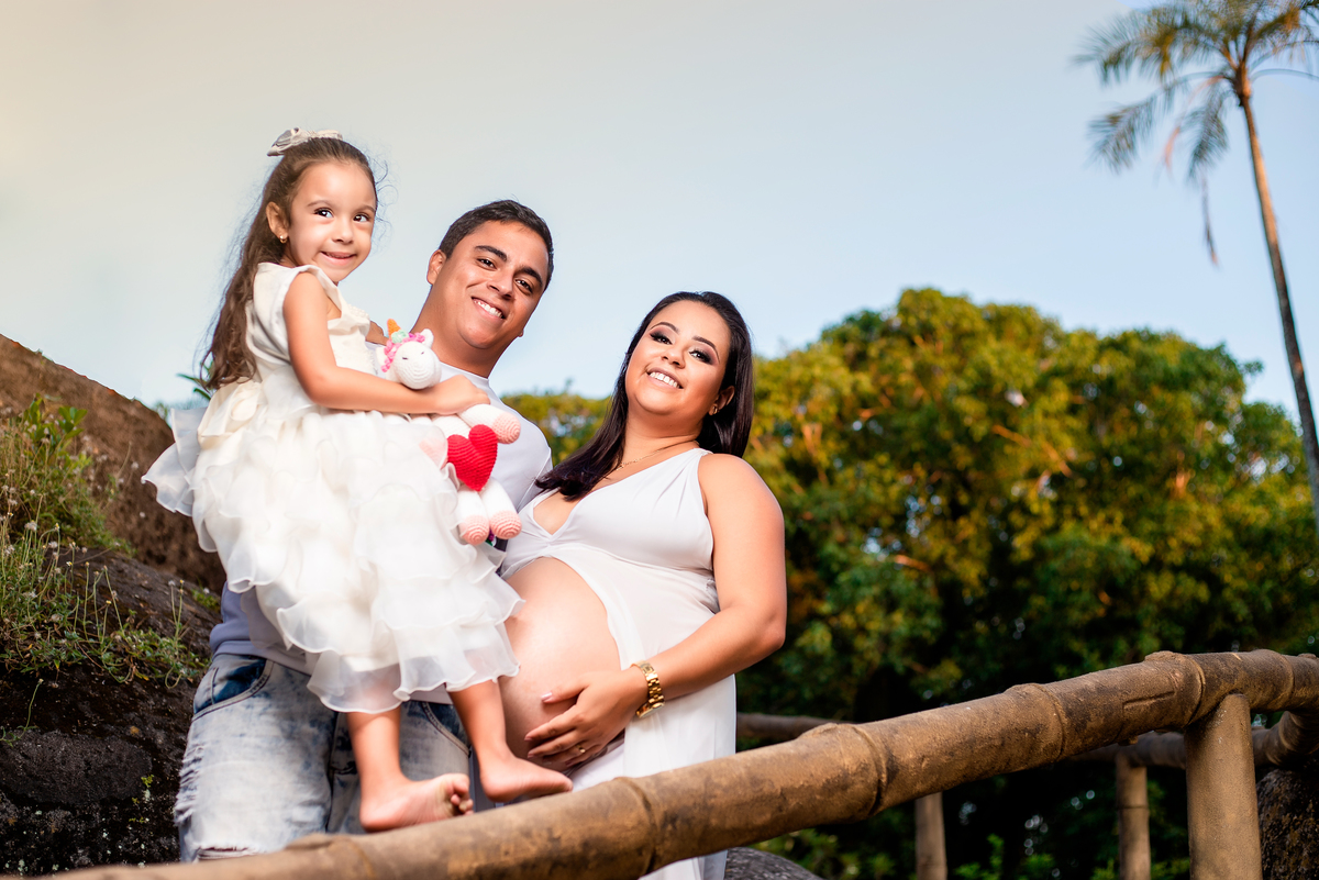 Ensaio de Gestante- Ensaio de gestante Quinta da Boa Vista, RJ - Gestante Aline Melo