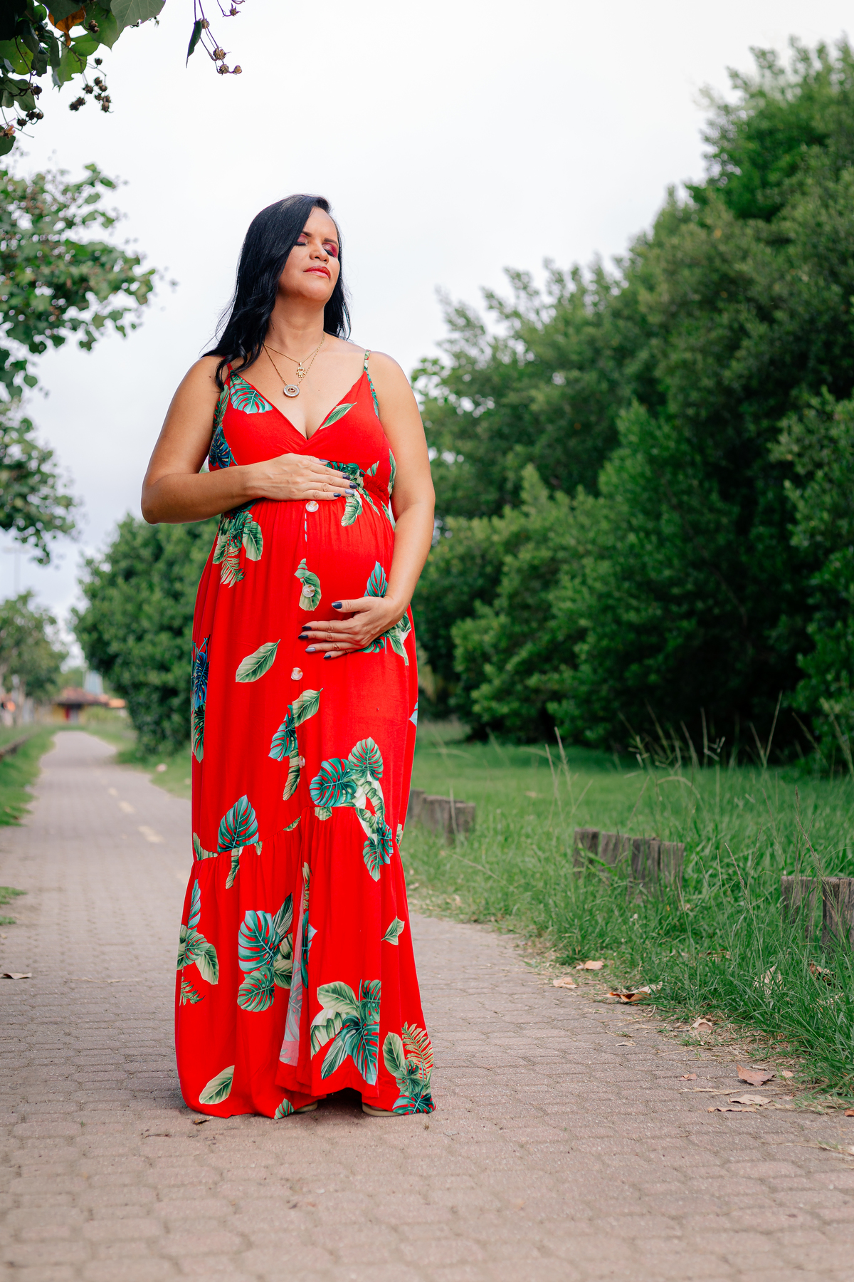 Ensaio de Gestante - Ensaio de Gestante Praia da Brisa, RJ -Gestante Patrícia