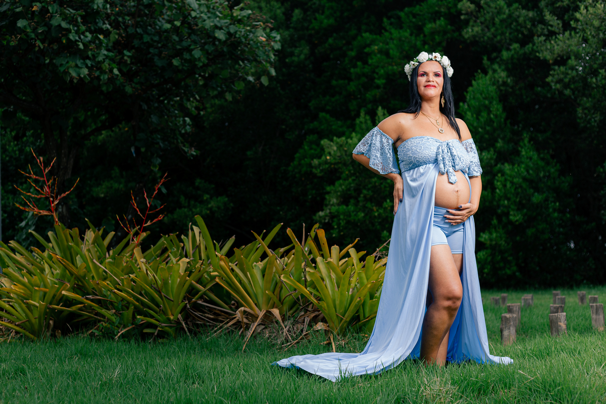 Ensaio de Gestante - Ensaio de Gestante Praia da Brisa, RJ -Gestante Patrícia