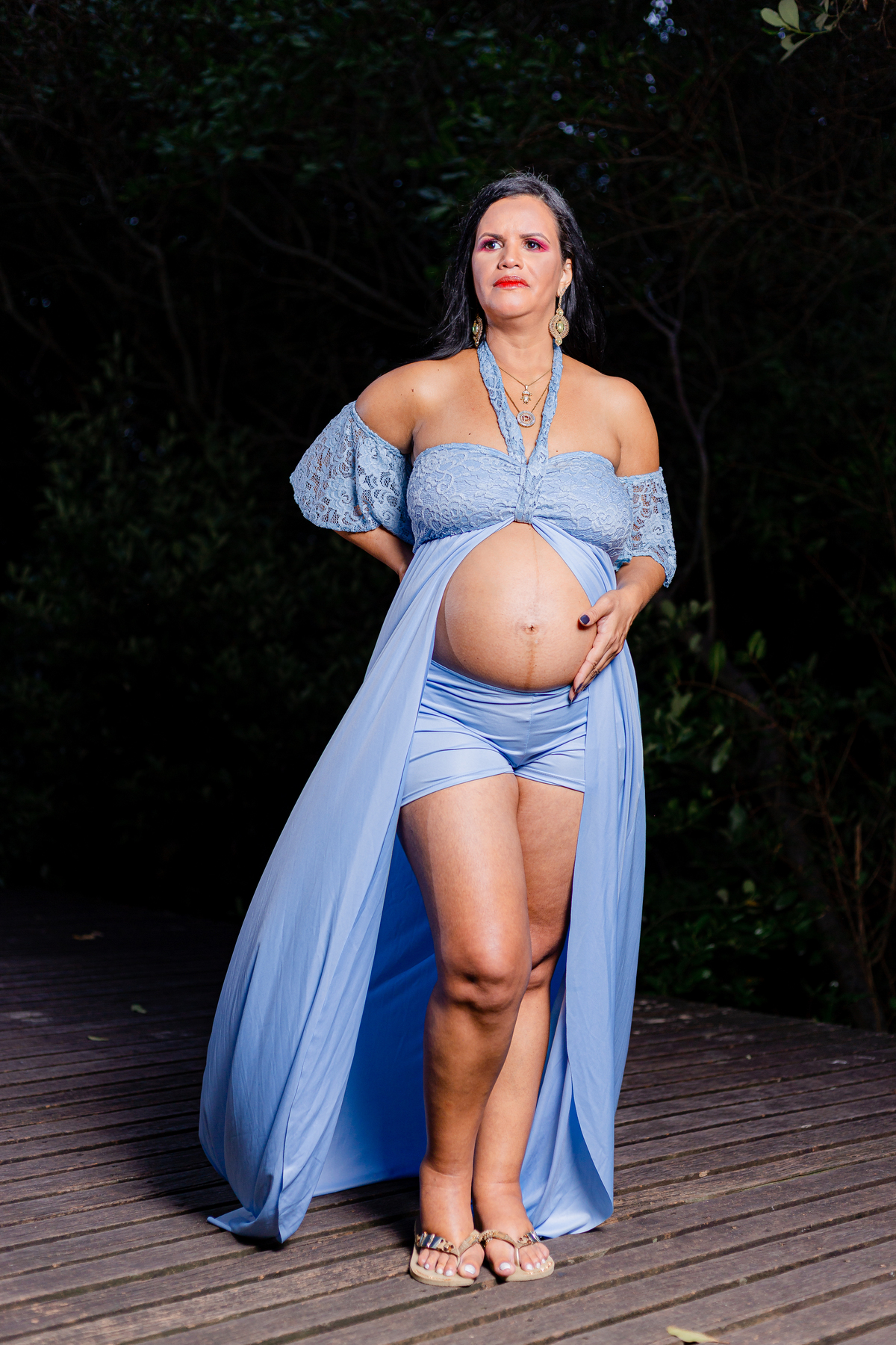 Ensaio de Gestante - Ensaio de Gestante Praia da Brisa, RJ -Gestante Patrícia