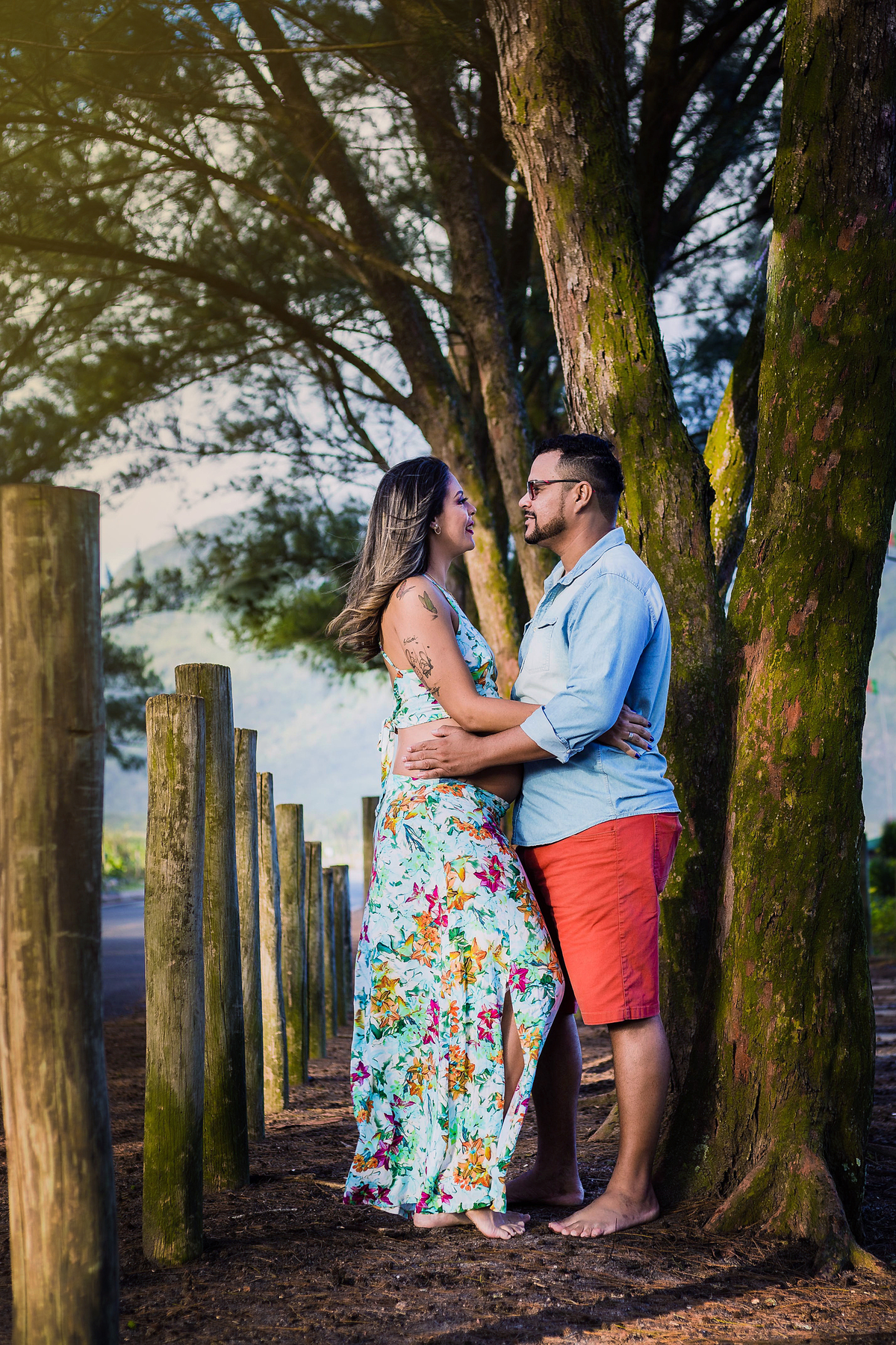 Ensaio de Gestante - Ensaio de Gestante Praia de Grumari, RJ - Gestante Alexandra