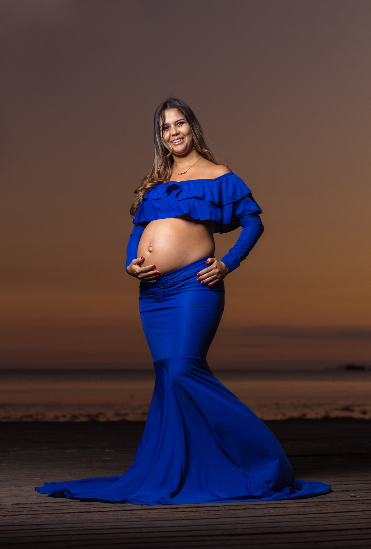 Ensaio de Gestante - Ensaio de Gestante Praia da Brisa, RJ -Gestante Suellen