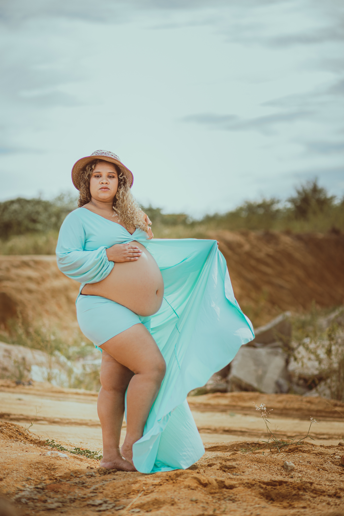 Ensaio de Gestante - Ensaio de Gestante Santa Cruz, RJ - Gestante Estéfani