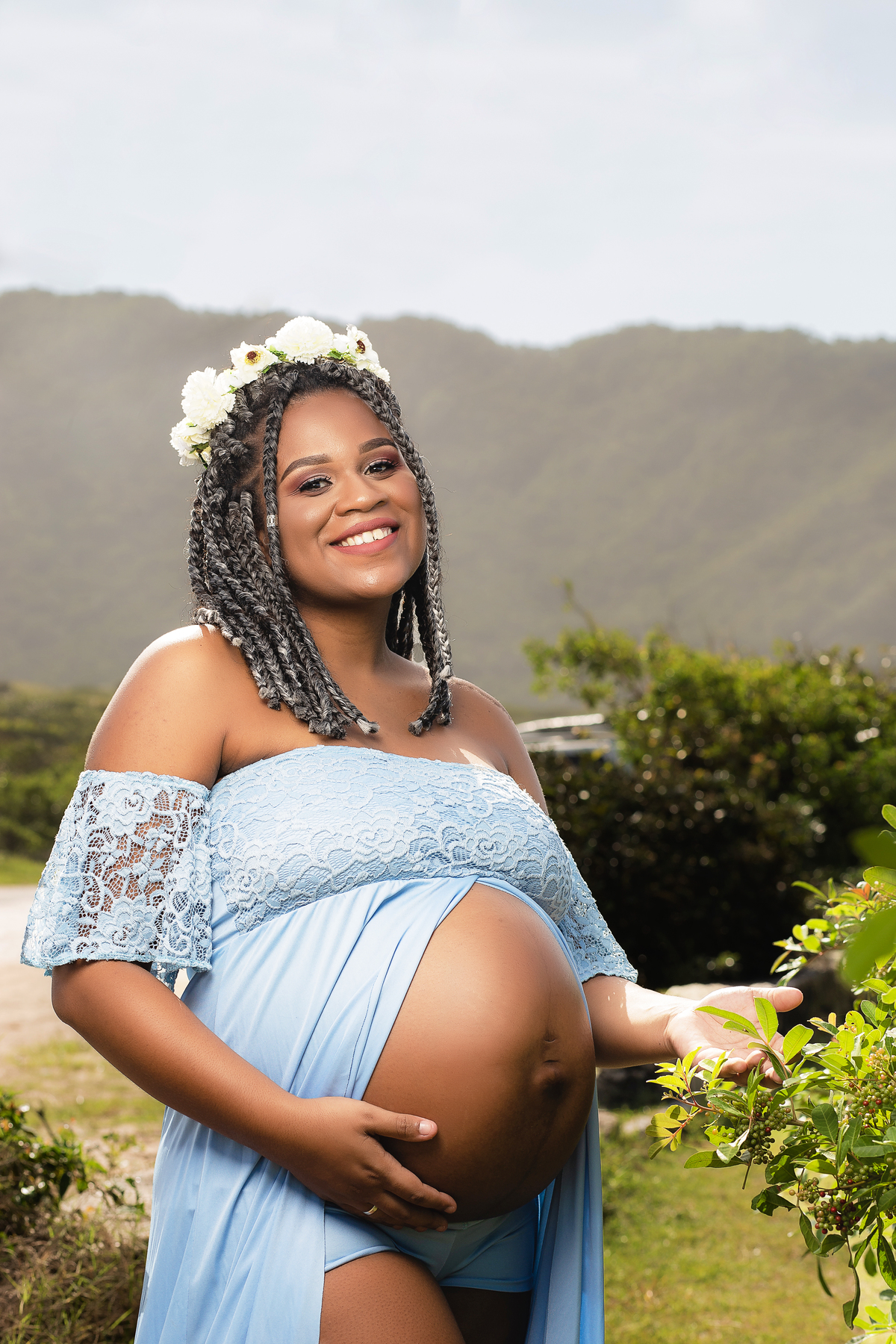 Ensaio de Gestante - Ensaio de Gestante Praia de Grumari, RJ -Gestante Paloma