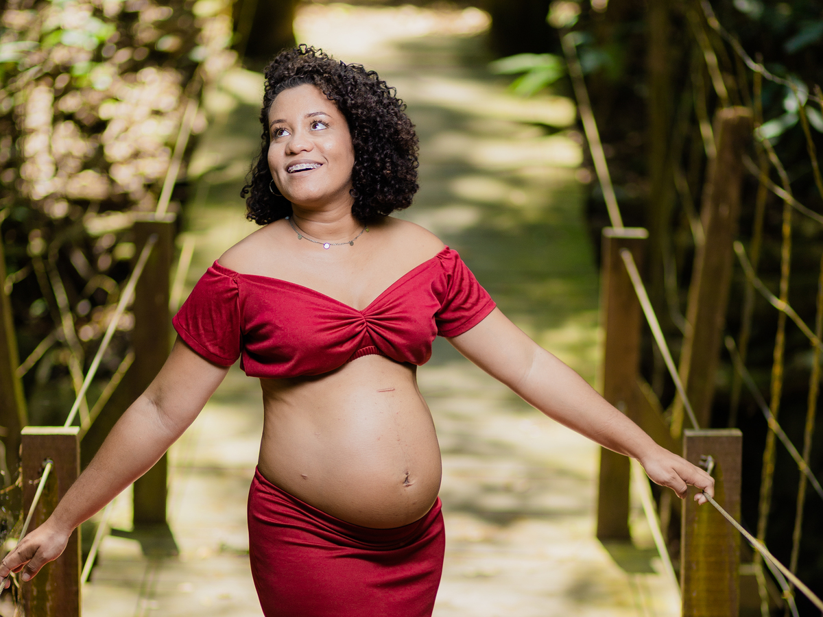 Ensaio de gestante - Ensaio Parque do Mendanha RJ