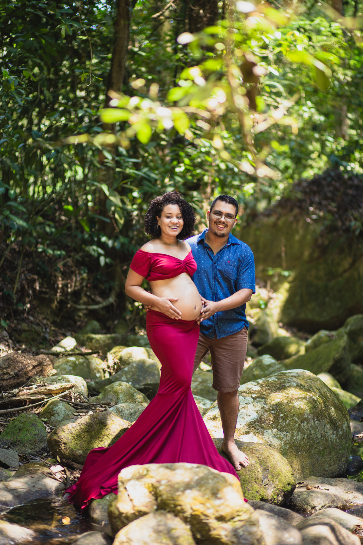 Ensaio de gestante - Ensaio Parque do Mendanha RJ