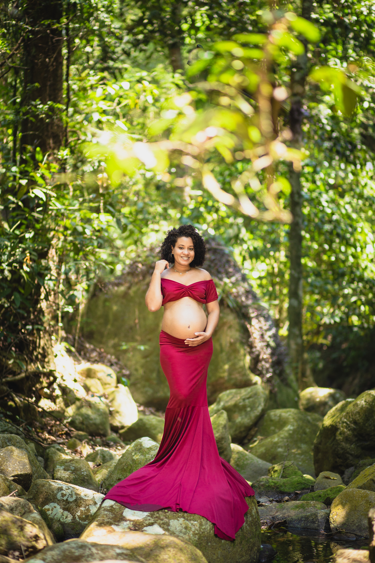 Ensaio de gestante - Ensaio Parque do Mendanha RJ